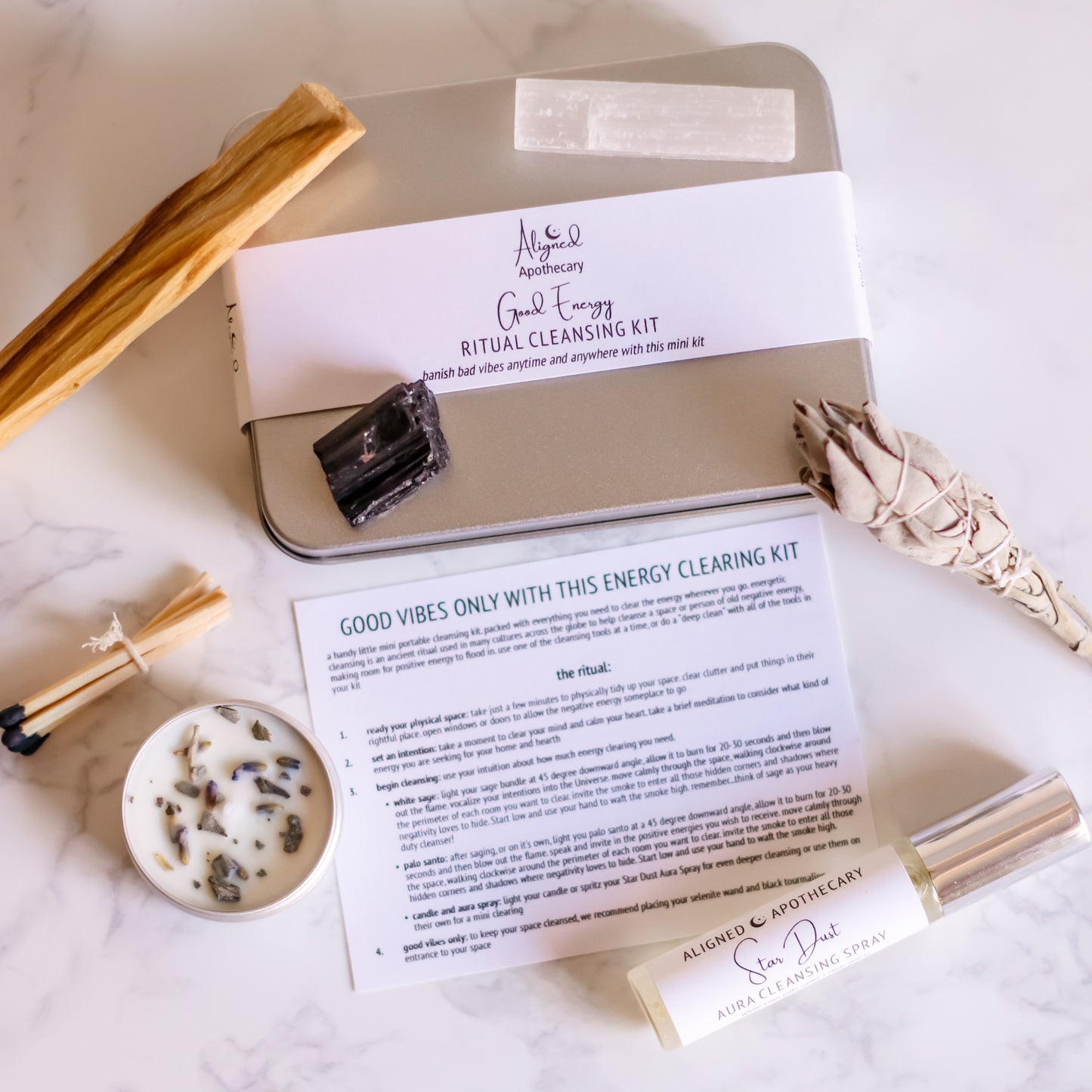 Energy Cleansing Ritual Kit